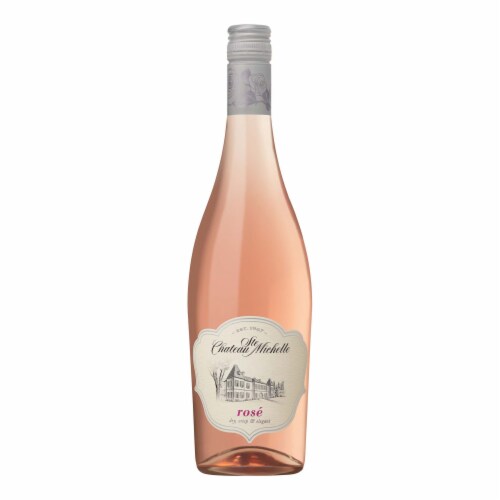 Chateau Ste Michelle Columbia Valley Rosé Washington Wine Perspective: back