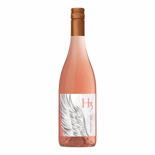 H3 Rosé Washington Rosé Wine Perspective: back