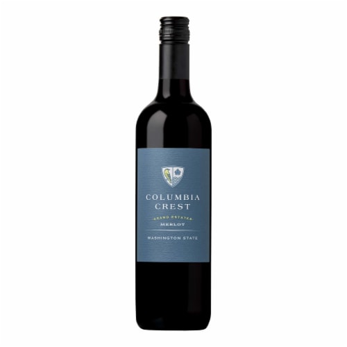Columbia Crest Grand Estates Merlot Red Wine Perspective: back