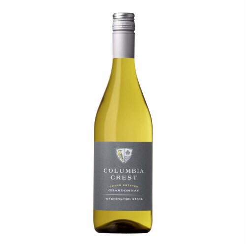 Columbia Crest Grand Estates Chardonnay Washington White Wine Perspective: back