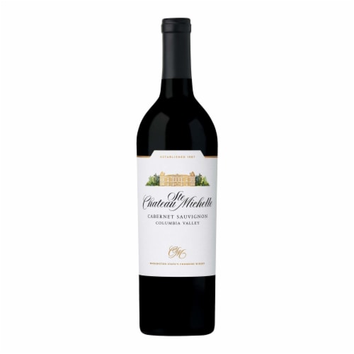Chateau Ste Michelle Columbia Valley Cabernet Sauvignon Washington Red Wine Perspective: back