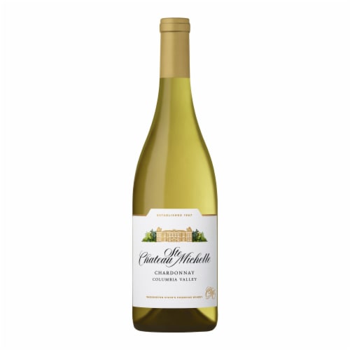 Chateau Ste Michelle Columbia Valley Chardonnay Washington White Wine Perspective: back