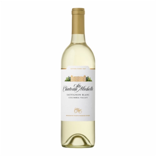 Chateau Ste Michelle Columbia Valley Sauvignon Blanc White Wine Perspective: back