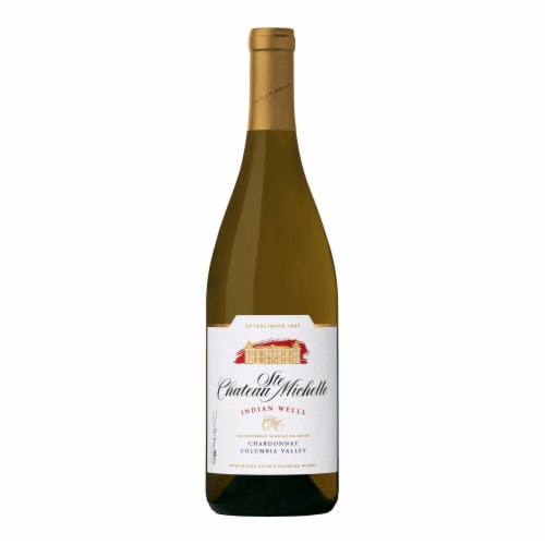 Chateau Ste Michelle Indian Wells Chardonnay Washington White Wine Perspective: back