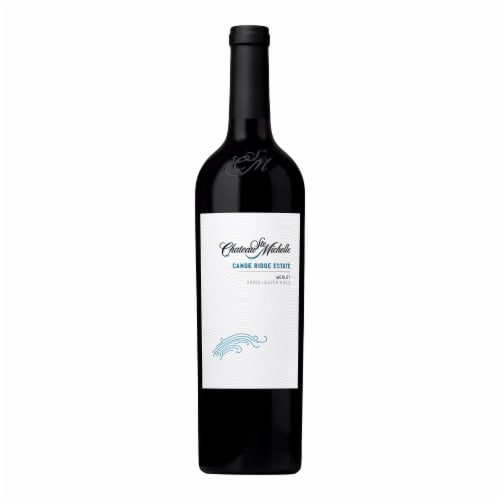 Chateau Ste Michelle Canoe Ridge Estate Merlot Washington Red Wine Perspective: back