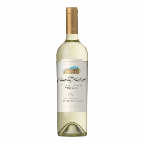 Chateau Ste Michelle Horse Heaven Hills Sauvignon Blanc Washington White Wine Perspective: back