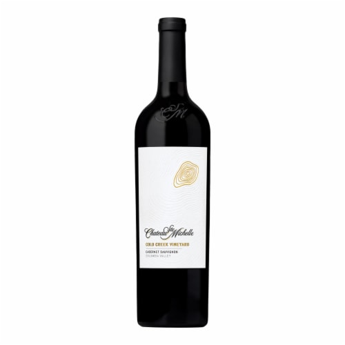 Chateau Ste Michelle Cold Creek Vineyard Cabernet Sauvignon Washington Red Wine Perspective: back