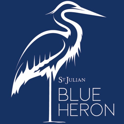 St. Julian Blue Heron Perspective: back
