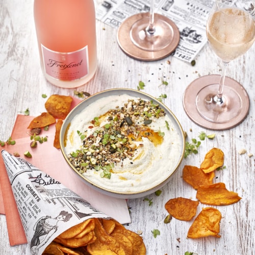 Freixenet Brut Rose Cordon Rosado Spain Sparkling Wine Perspective: back