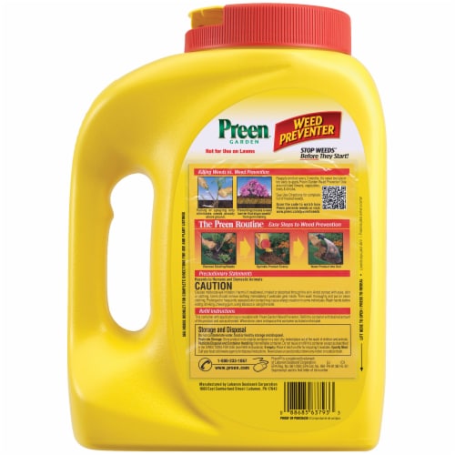 Preen® Weed Preventer Perspective: back