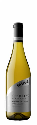 Sterling Vineyards Chardonnay Napa Valley White Wine Perspective: back