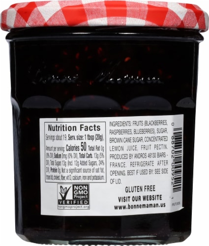 Bonne Maman Wild Mixed Berries Preserves Perspective: back