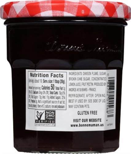 Bonne Maman® Damson Plum Preserves Perspective: back