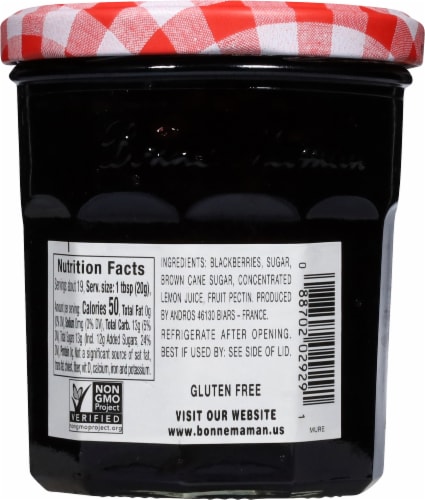 Bonne Maman® Blackberry Preserves Perspective: back