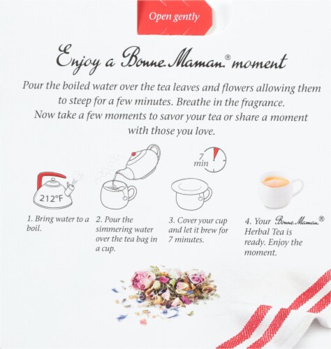 Bonne Maman® Dream Herbal Tea Perspective: back