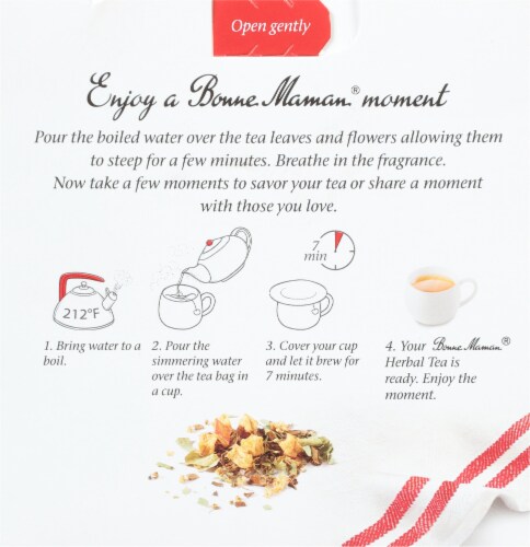 Bonne Maman® Sweet Delight Herbal Tea Perspective: back
