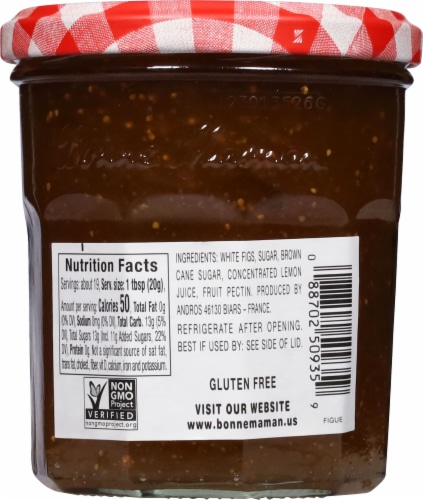 Bonne Maman® Fig Preserves Perspective: back