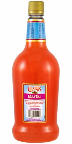 Chi-Chi's® Mai Tai Ready to Drink Cocktail Single Bottle Perspective: back