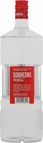 Sobieski® 100% Pure Rye Vodka Perspective: back