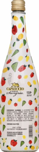 Capriccio White Sangria White Wine Perspective: back