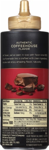 Torani® Dark Chocolate Sauce Perspective: back