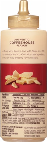 Torani® White Chocolate Sauce Perspective: back
