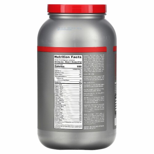 Isopure, Zero Carb 100% Whey Protein Isolate, 25g Protein Powder, Strawberries & Cream, 3 lb Perspective: back