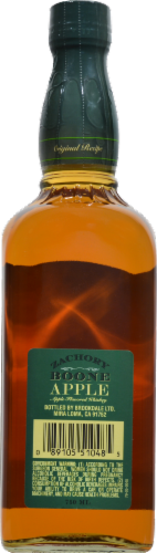 Zachory Boone Apple Whiskey Perspective: back