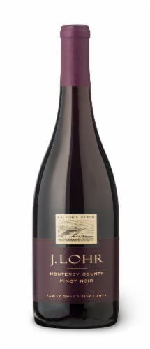 J. Lohr Estates Falcon's Perch Pinot Noir Red Wine Perspective: back