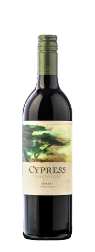 Cypress Vineyards Merlot Perspective: back