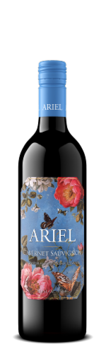 Ariel Cabernet Sauvignon Non Alcoholic Red Wine Perspective: back