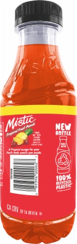 Mistic Tropical Fruit Punch Juice Perspective: back