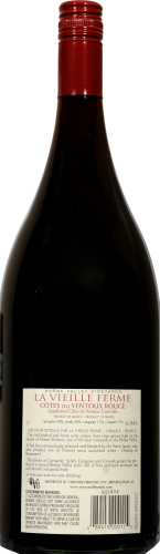 La Vieille Ferme Red Cotes Du Rhone Perspective: back
