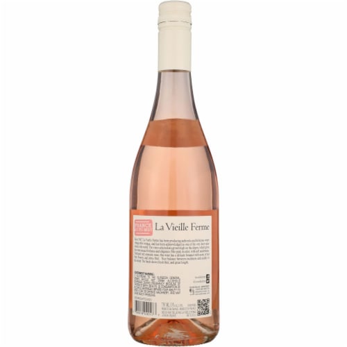 La Vieille Ferme France Rose Wine Perspective: back