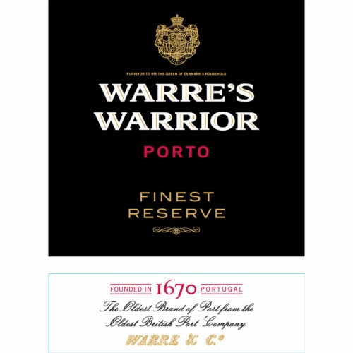 Warre's Warrior Finest Reserve Portugal Port Wine Perspective: back