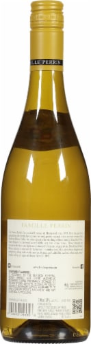 Famille Perrin Reserve Cotes Du Rhone Blanc White Wine Perspective: back