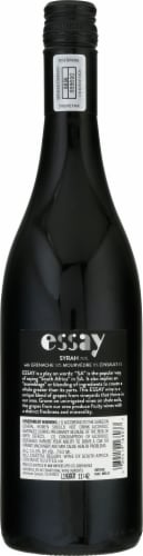 Essay Shiraz Wine Perspective: back