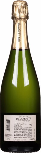 Delamotte Blanc de Blancs French Champagne Perspective: back