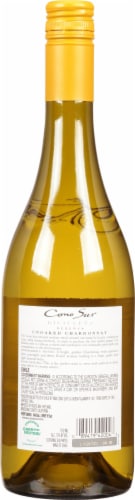 Cono Sur Chardonnay White Wine Perspective: back