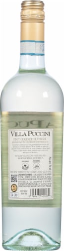Villa Puccini Pinot Grigio White Wine Perspective: back