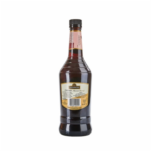Hiram Walker Cherry Brandy Perspective: back