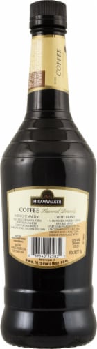 Hiram Walker® Original Coffee Flavored Brandy Perspective: back