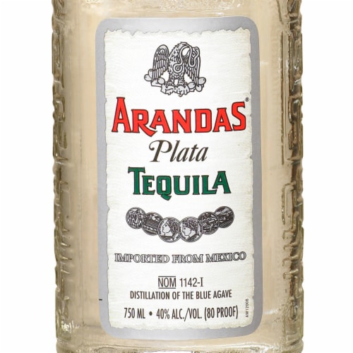 Arandas Tequila Blanco Perspective: back
