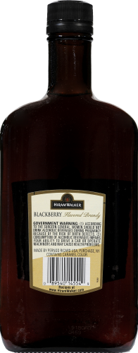 Hiram Walker Blackberry Brandy Perspective: back