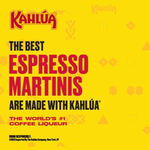 Kahlua The Original Coffee Liqueur Perspective: back