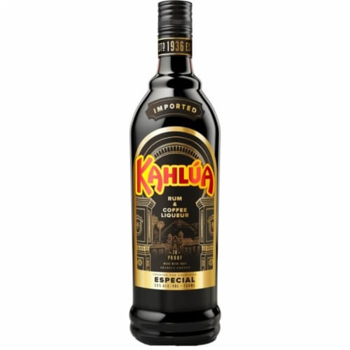 Kahlua Especial Coffee Liqueur Perspective: back