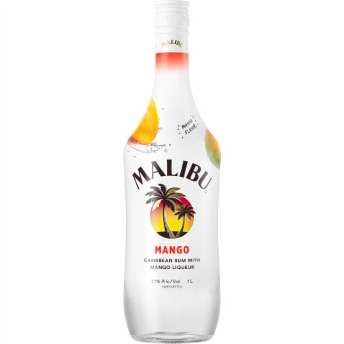 Malibu Mango Rum Perspective: back