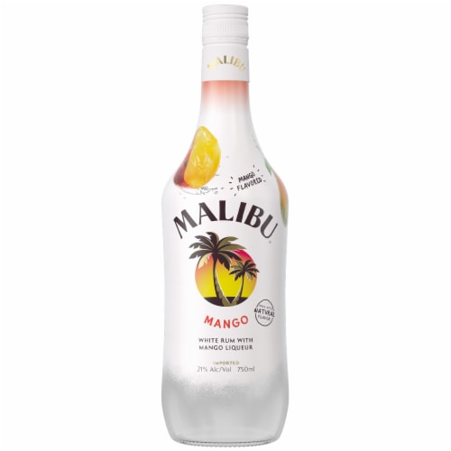 Malibu Mango Rum Perspective: back