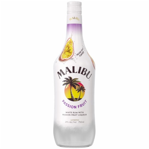 Malibu Passion Fruit Rum Perspective: back