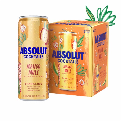 Absolut Mango Mule Sparkling Perspective: back